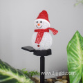 Solar Powered Ground Inserted Snowman Light